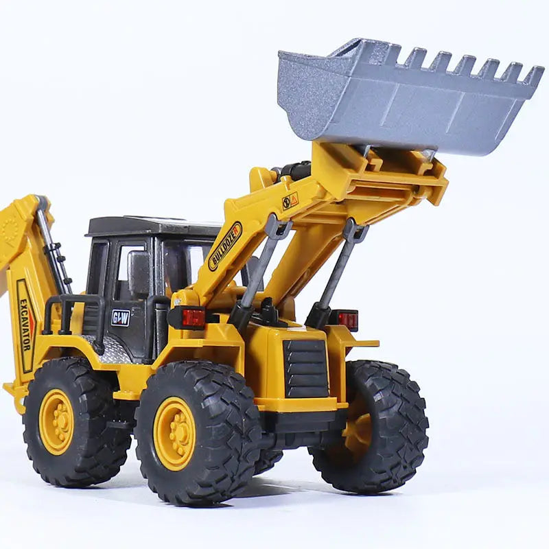 Miniaturas de Trator e Escavadeira
