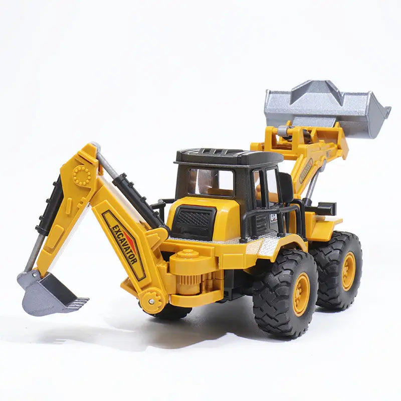 Miniaturas de Trator e Escavadeira